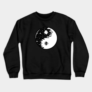 Spacey Yin Yang Crewneck Sweatshirt